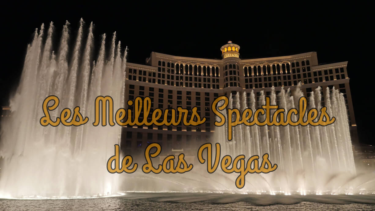 Top 5 des meilleurs spectacles à Las Vegas Le Tour du Monde de Mes Pieds