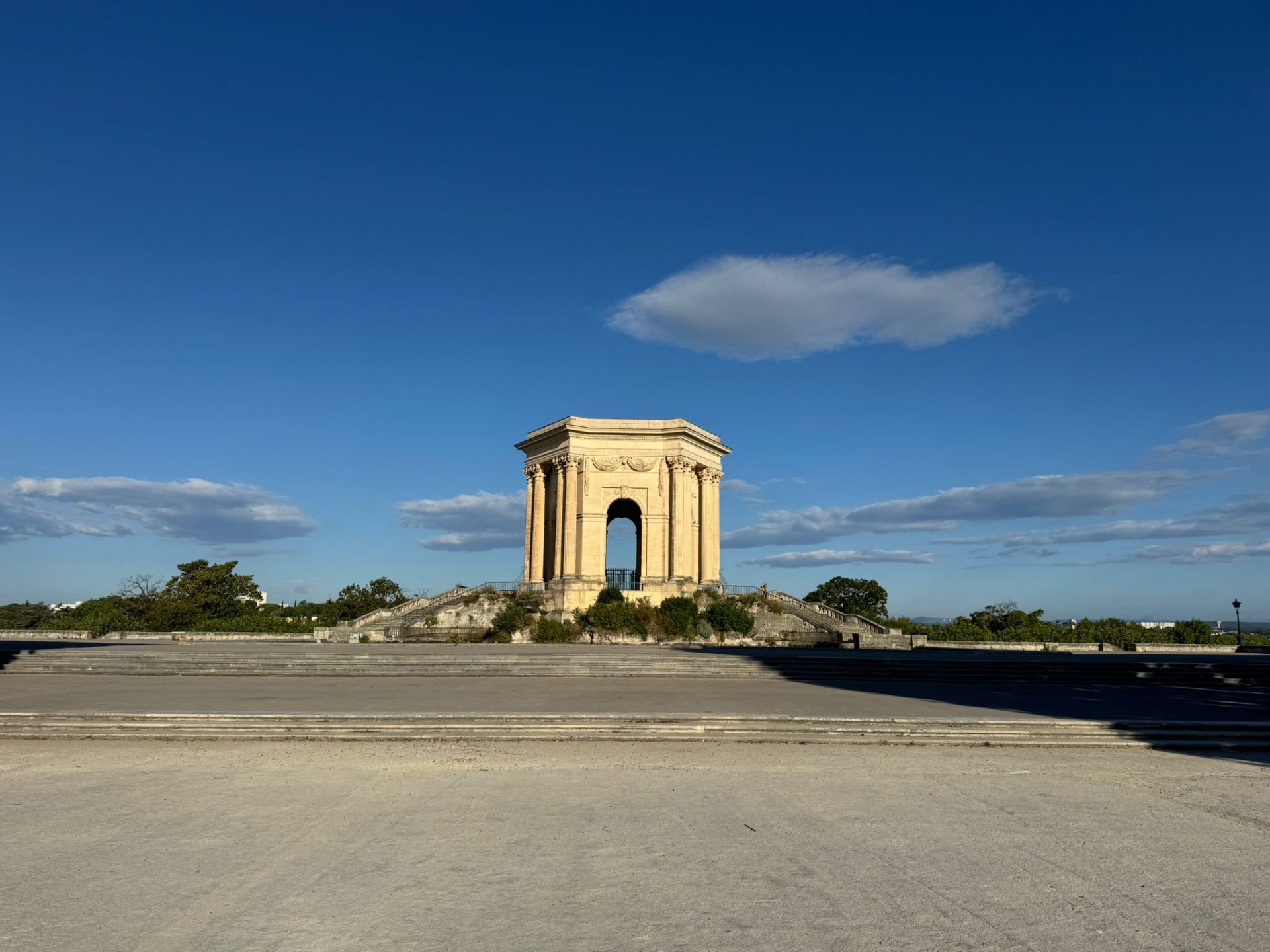 Peyrou panorama château d'eau Montpellier