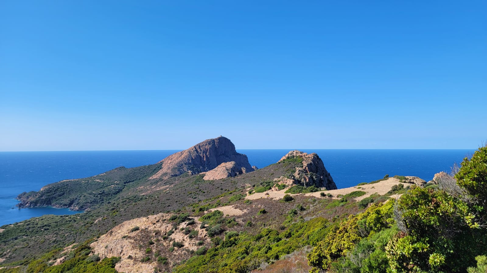 Panorama Capo Rosso Corse