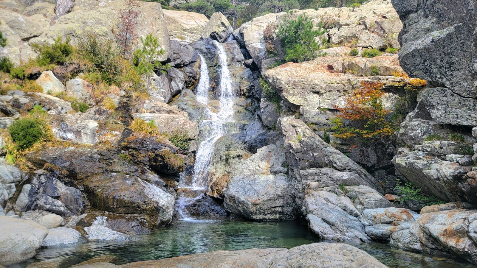 Cascade des anglais Corse
