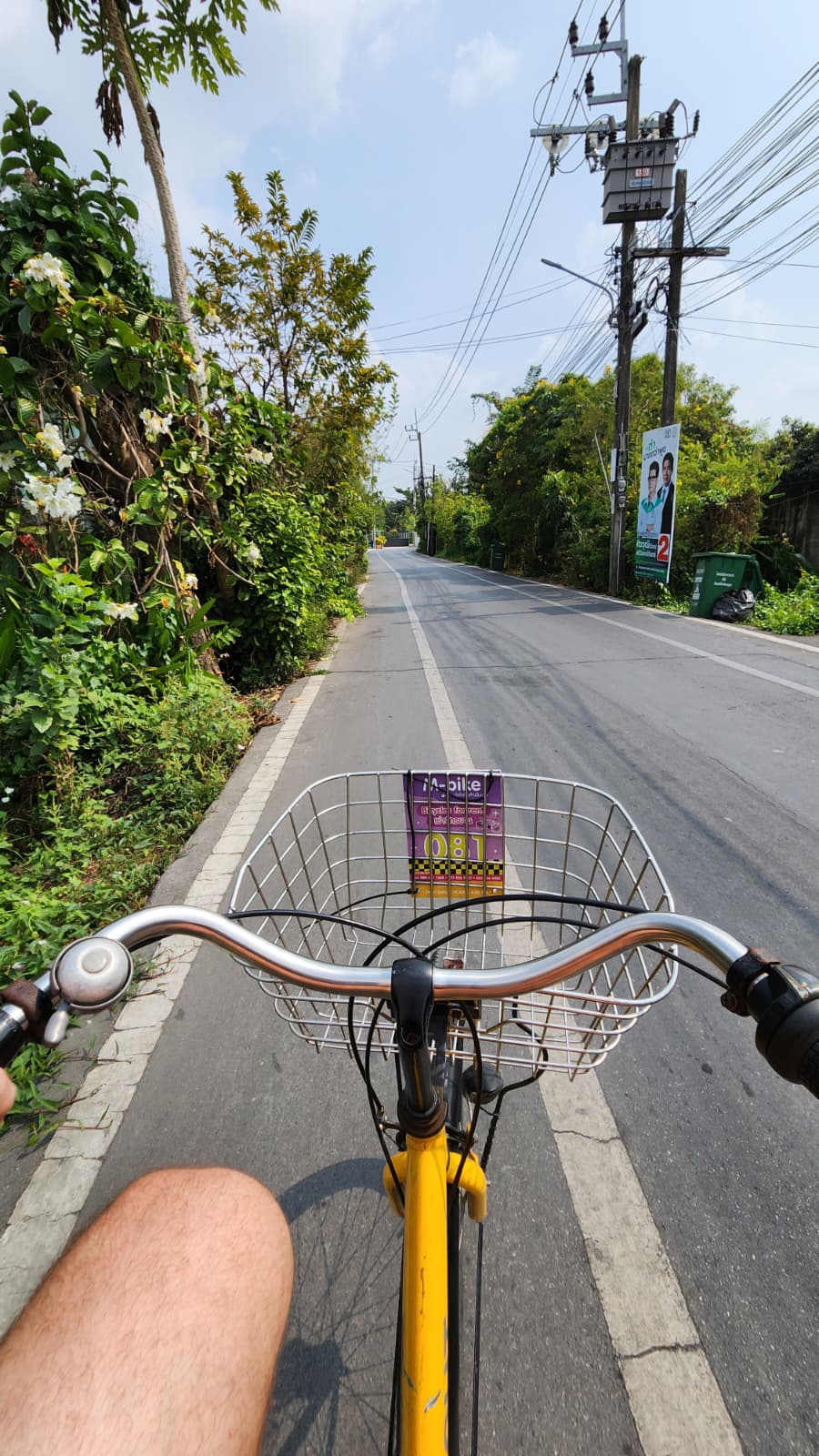 À vélo à Bang Kachao 