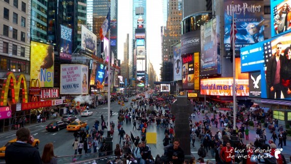 time square escaliers