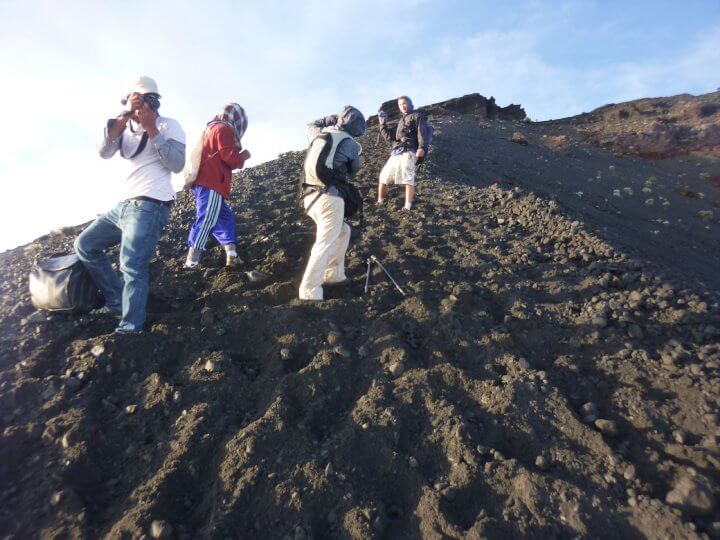 ascension du mont rinjani