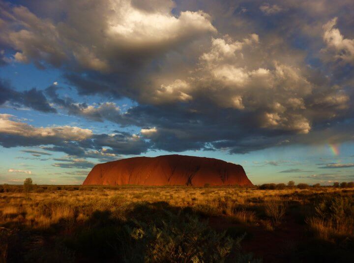 Uluru ayers rock red center australie