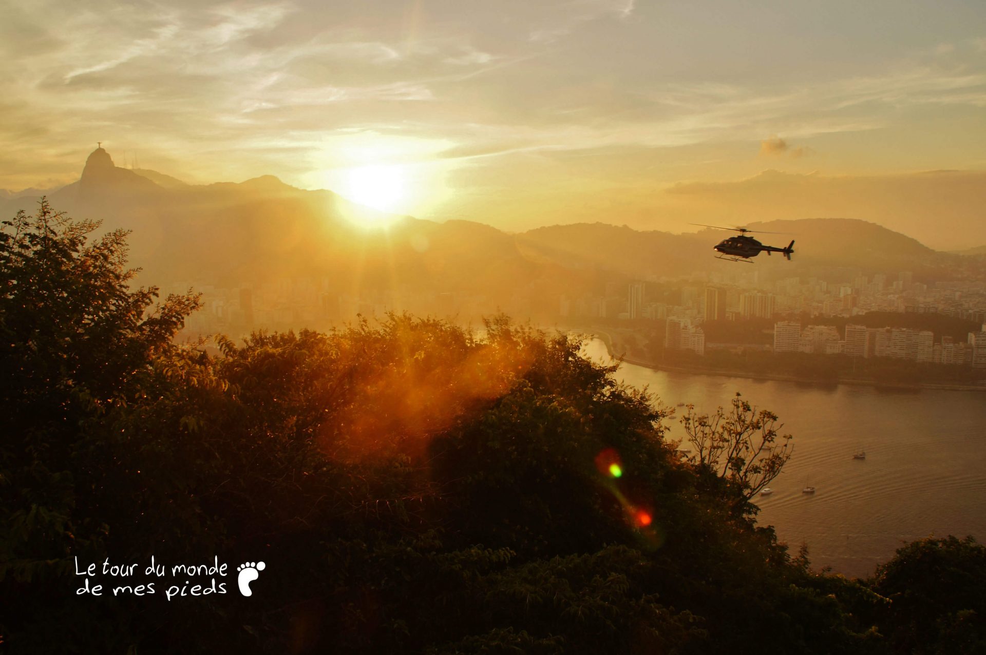 coucher de soleil rio de janeiro
