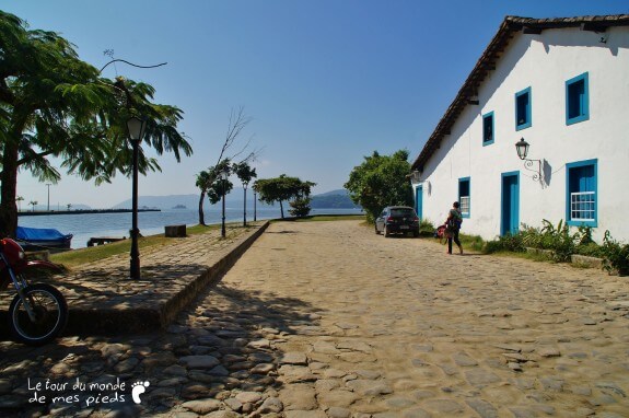 Rue pavée Brésil Paraty
