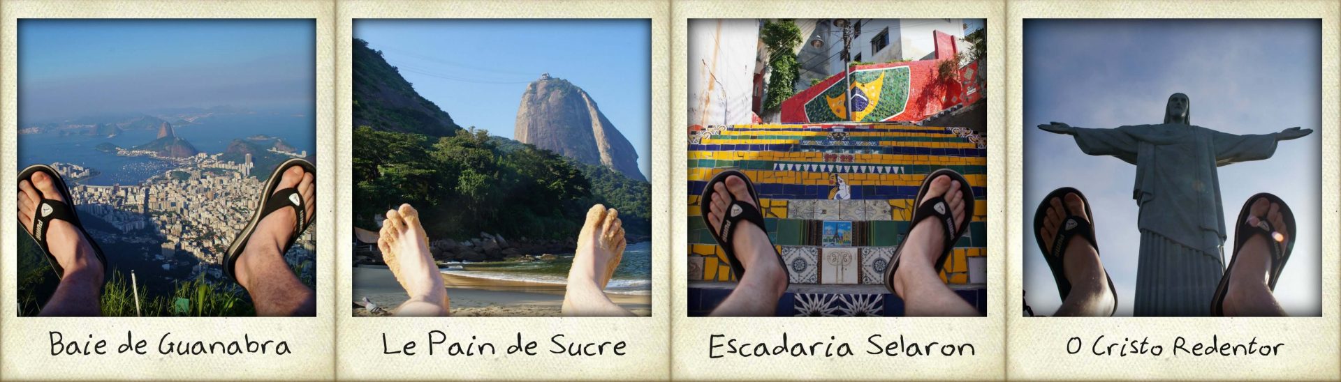 tour du monde de mes pieds brésil rio de janeiro