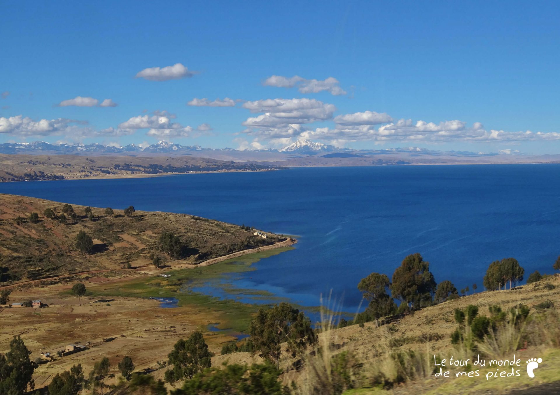route en bus copacabana lac titicaca cordillère royale