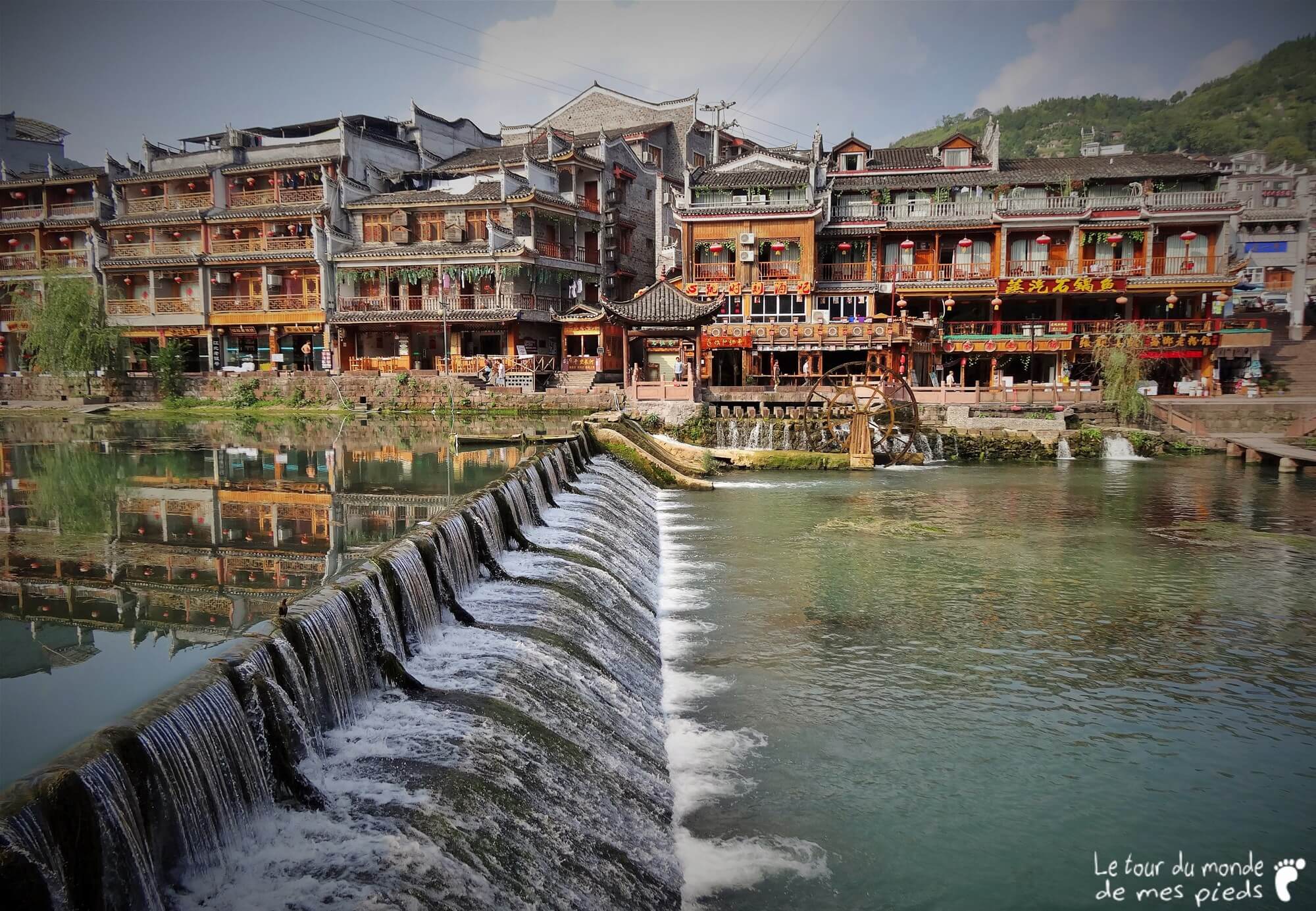 Fenghuang Chine rivière Tuo