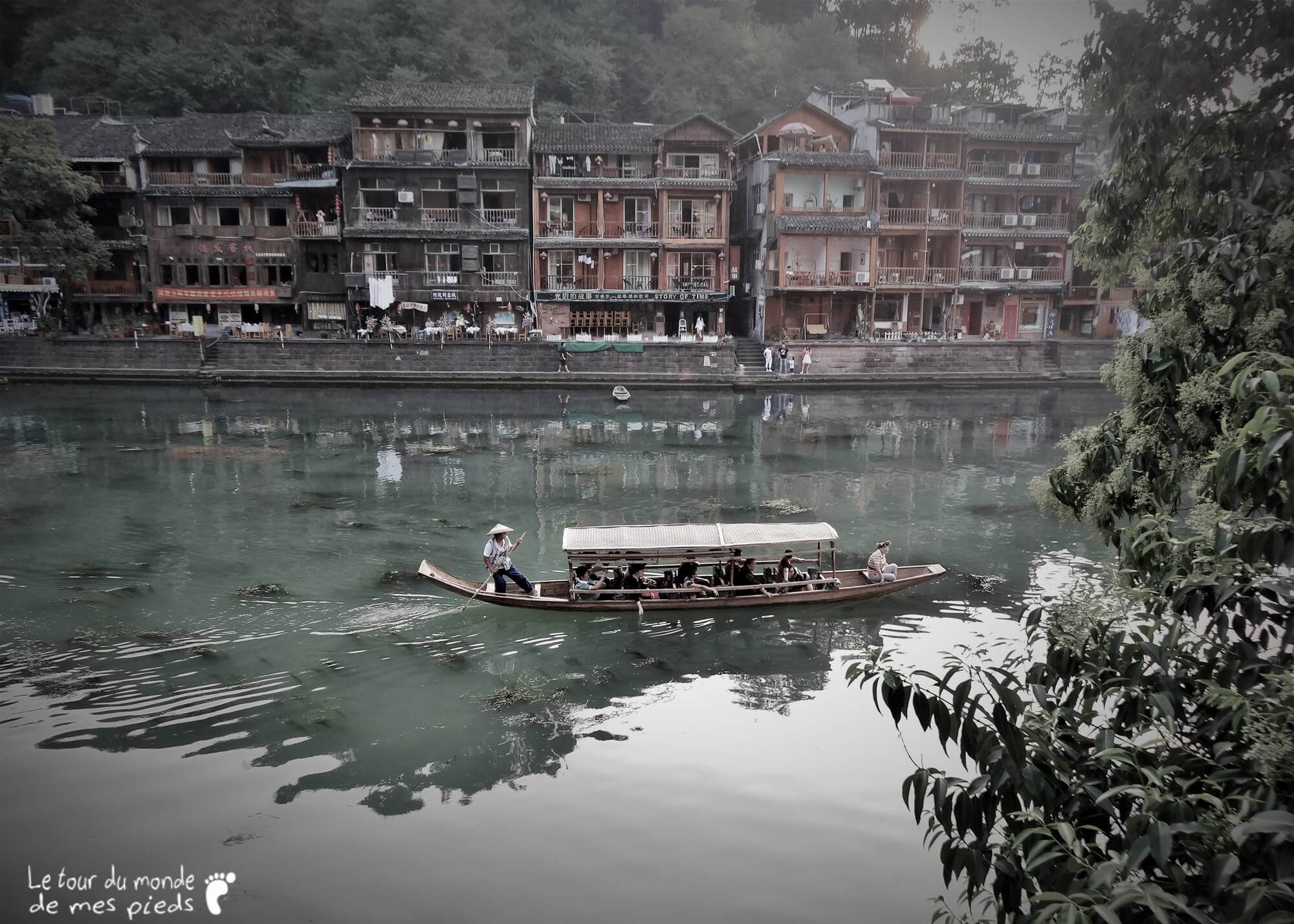 Fenghuang noir et blanc