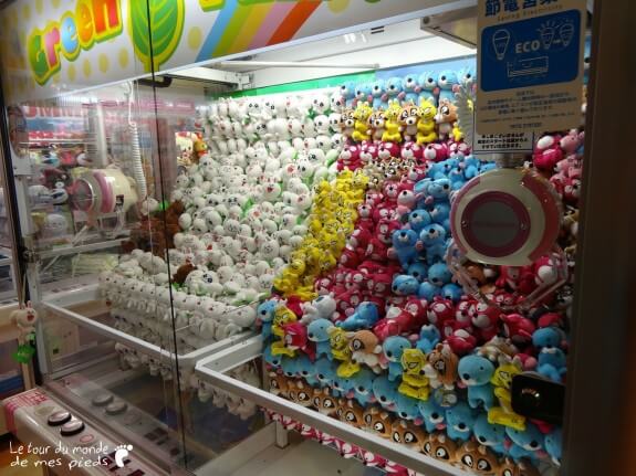Machines à pinces Japon