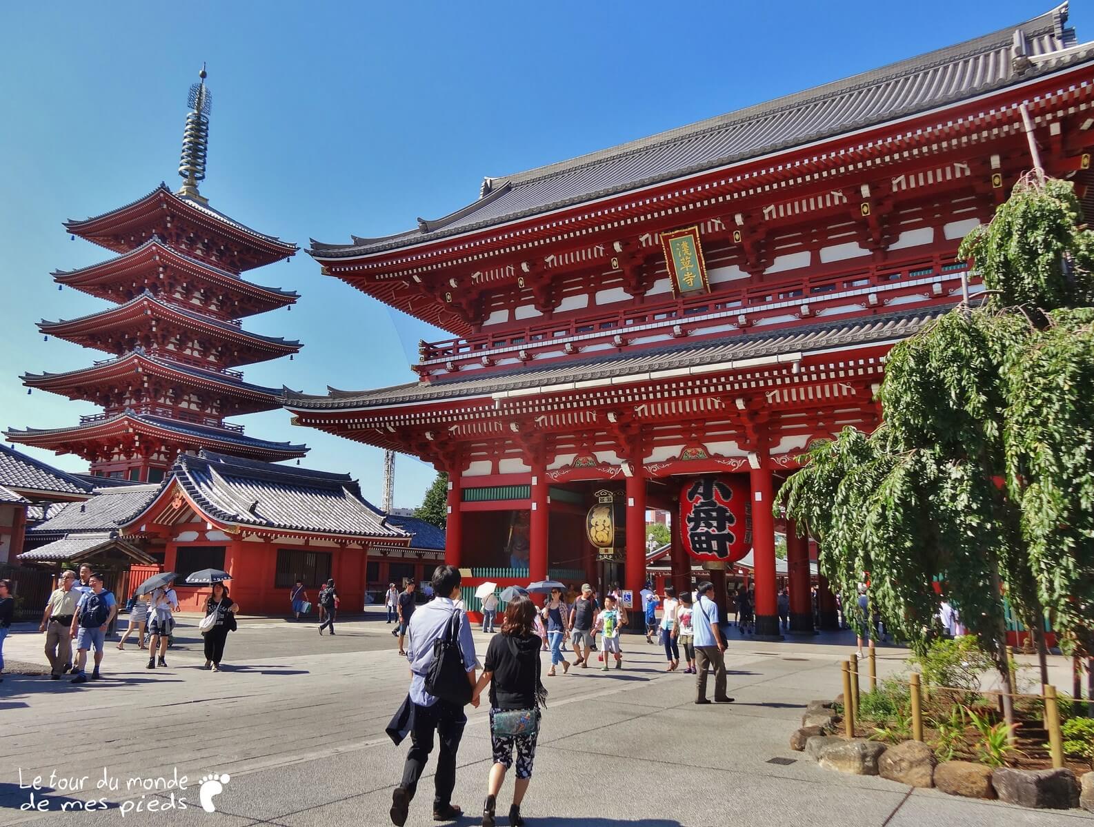 Temple Senso Ji Panorama