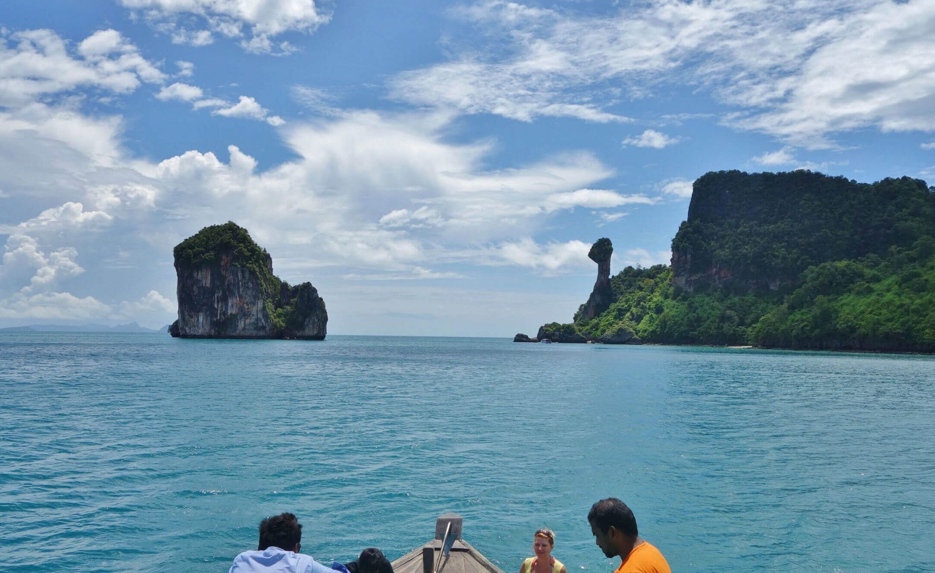 Chicken Island Krabi bateau