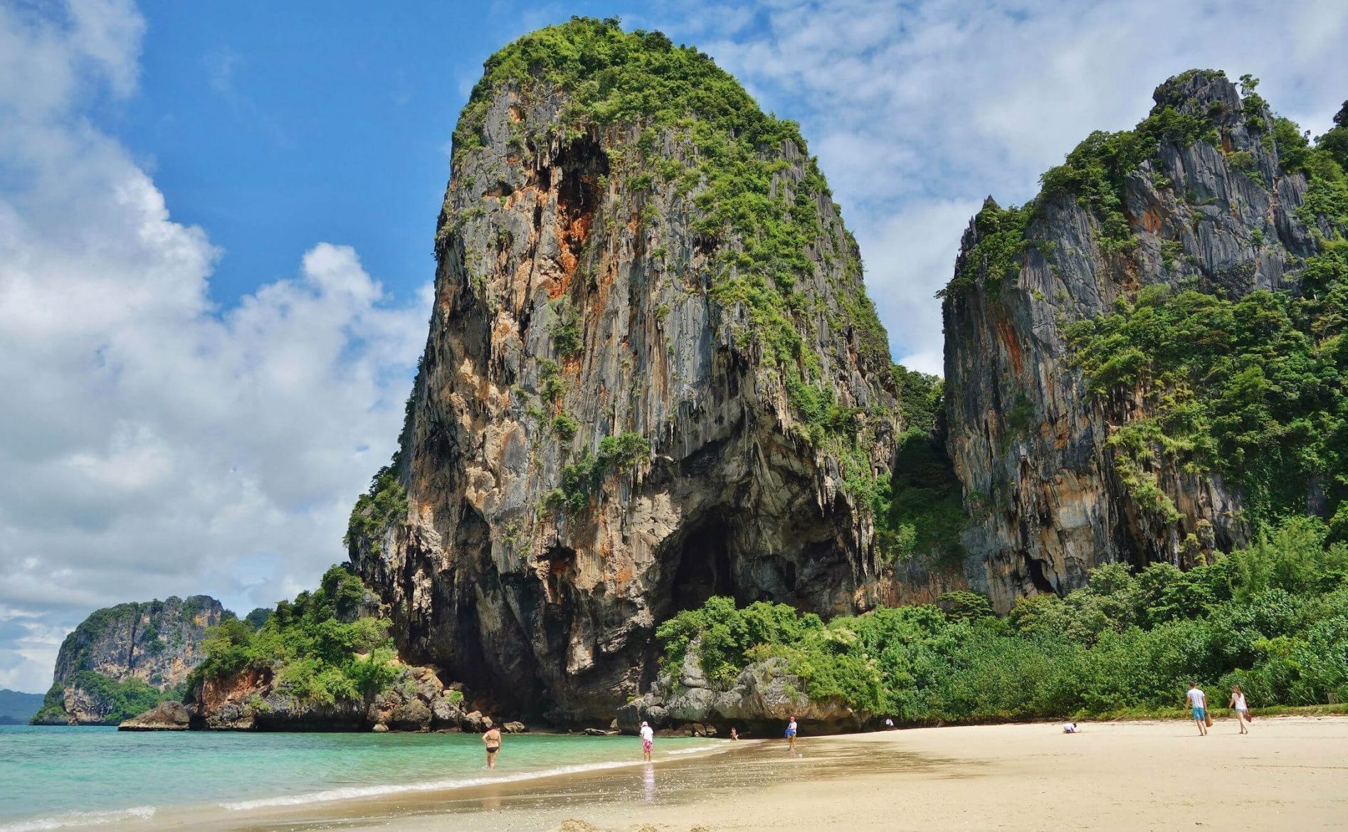 Phra Nang Beach panorama