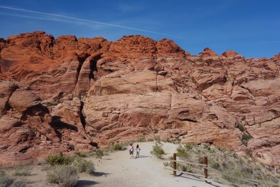 paysage red rock canyon nevada