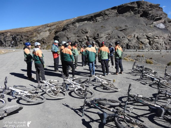 VTT route de la mort