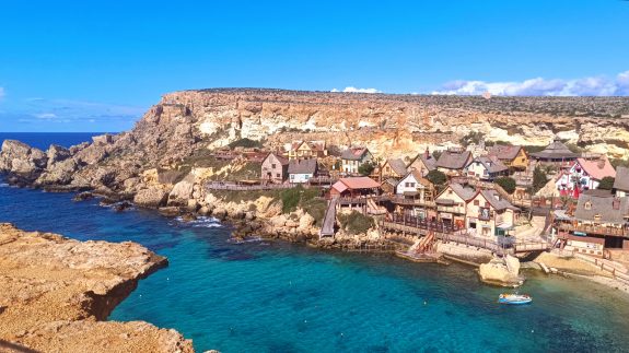 Village Popeye Malte Panorama 