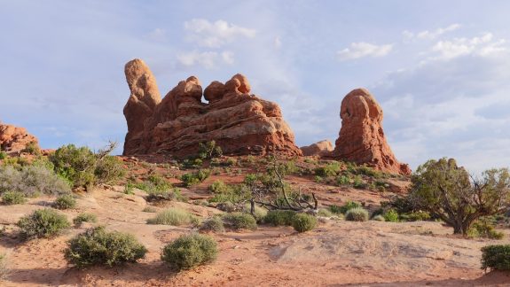 Panorama roches Arches National Park