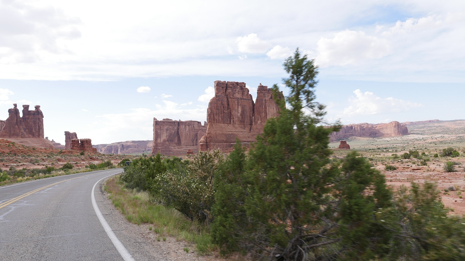 Route Arches National Park