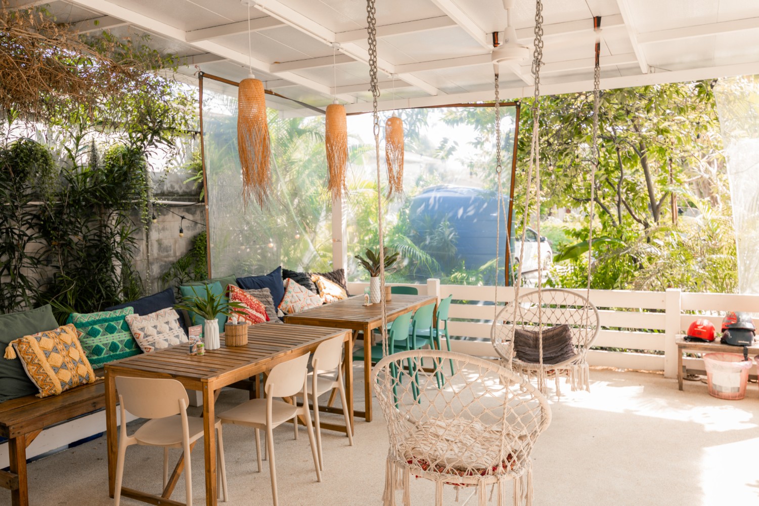 Blessings Home & café Koh Phangan auberge Thailande