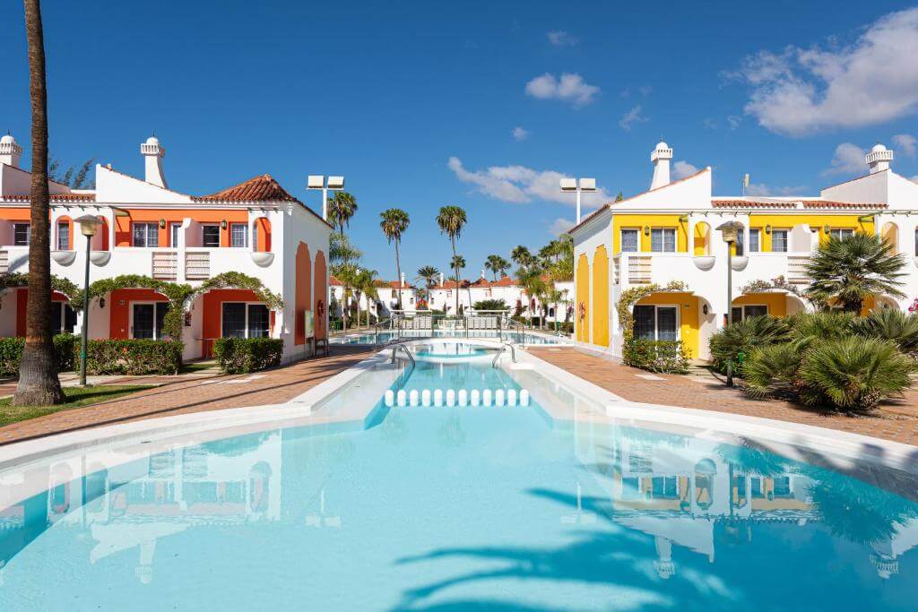 Bungalows piscine Maspalomas hôtel