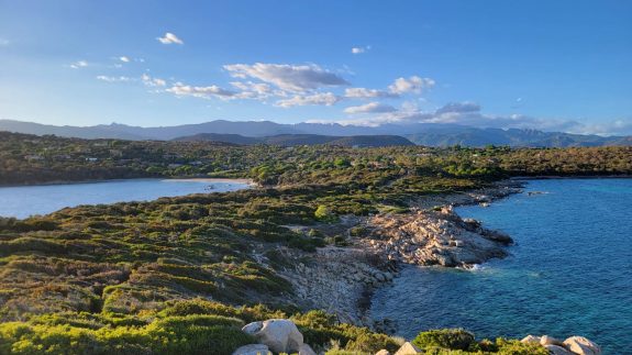 Panorama mer et plage Punta Capicciola