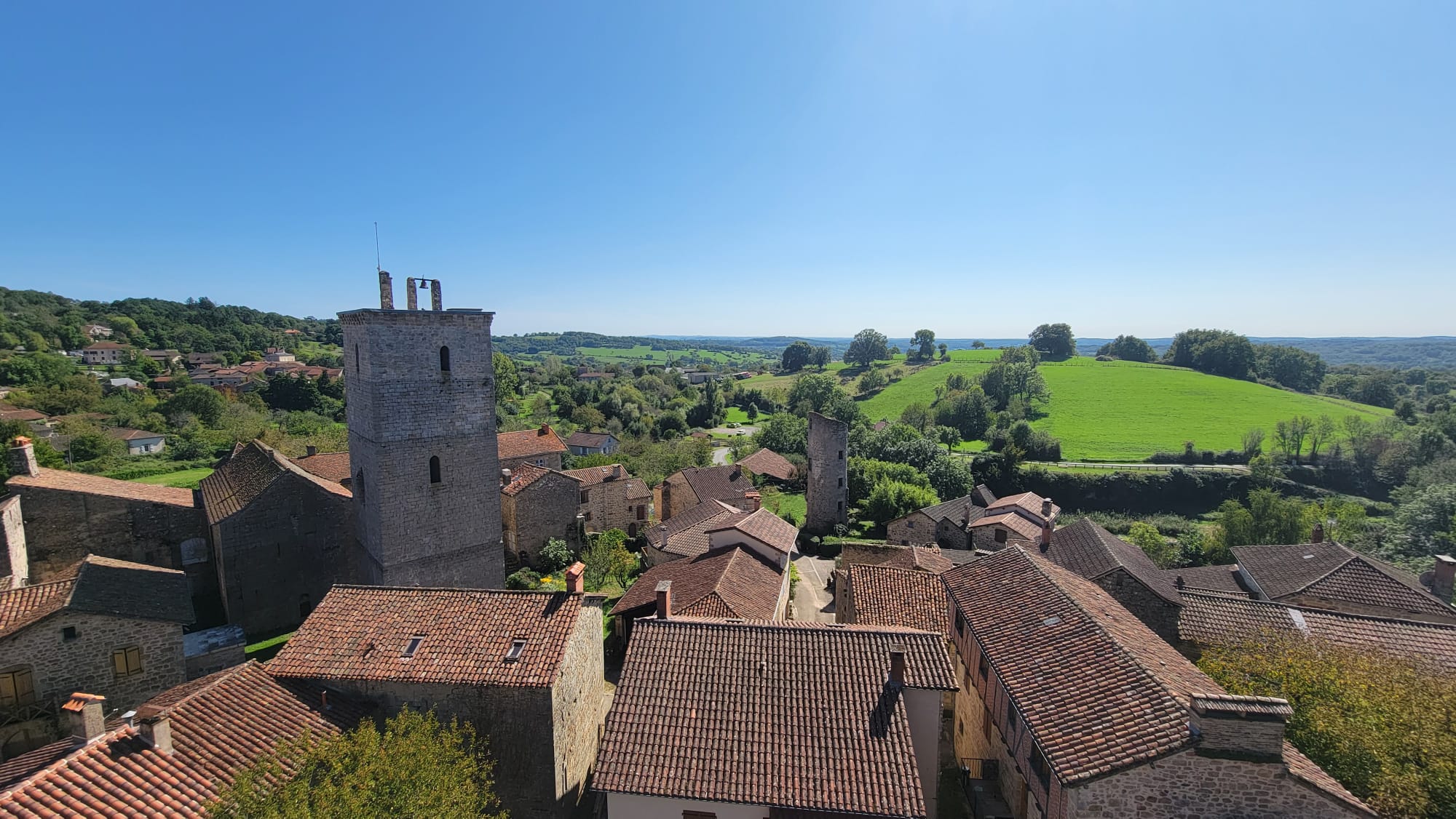 Panorama depuis la tour de Cardaillac
