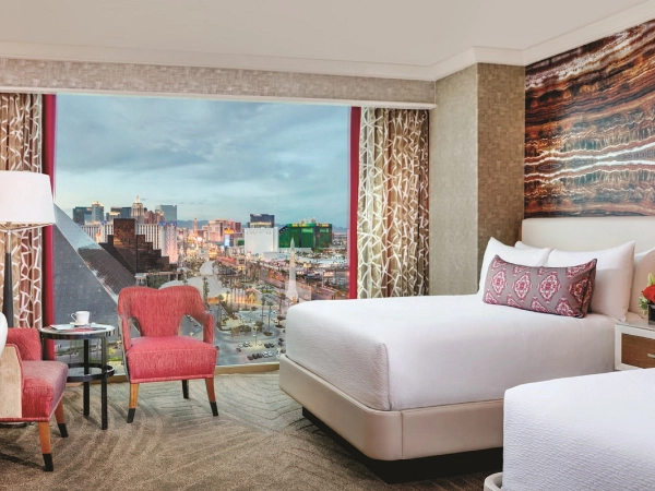 Chambre Mandalay Bay vue Strip Las Vegas