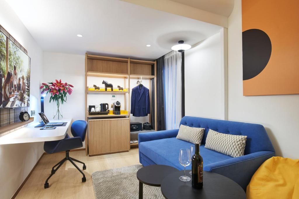 salon chambre Citadines Connect Singapour