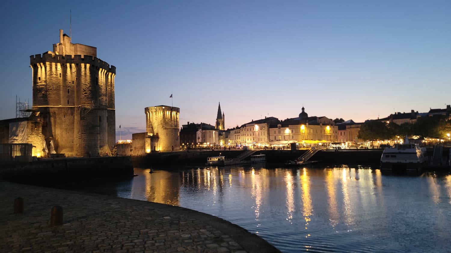 Coucher de soleil à La Rochelle