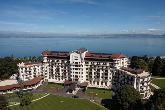 Hôtel Royal Palace Evian les bains vue lac