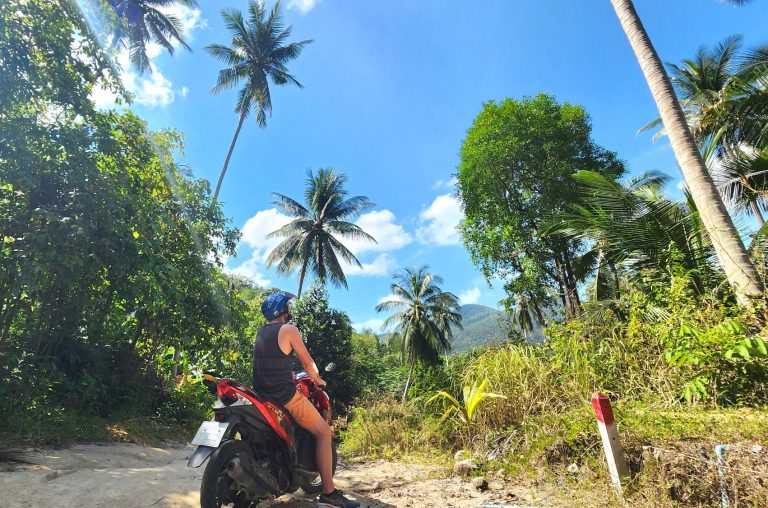 Une journée en scooter à Koh Phangan : itinéraire