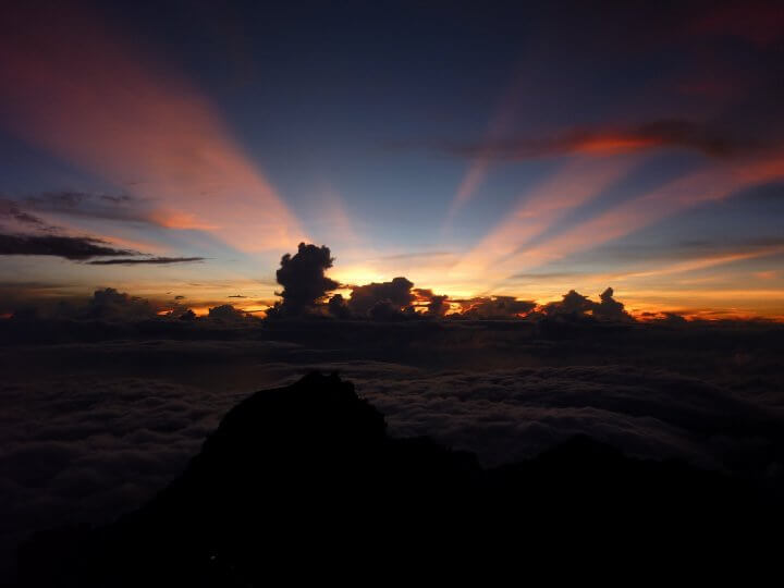 lever de soleil rinjani