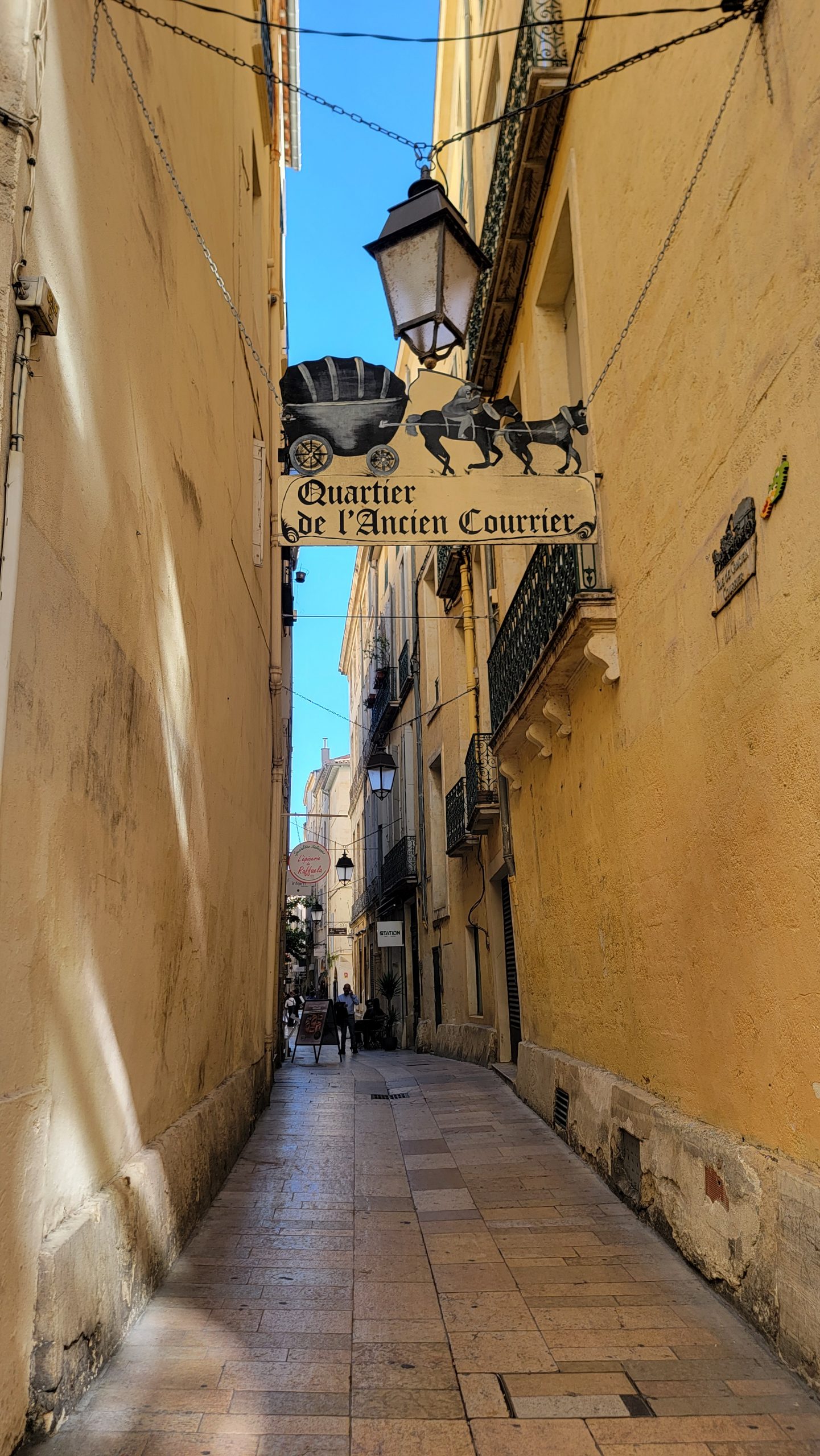 Entrée quartier de l'ancien Courreau