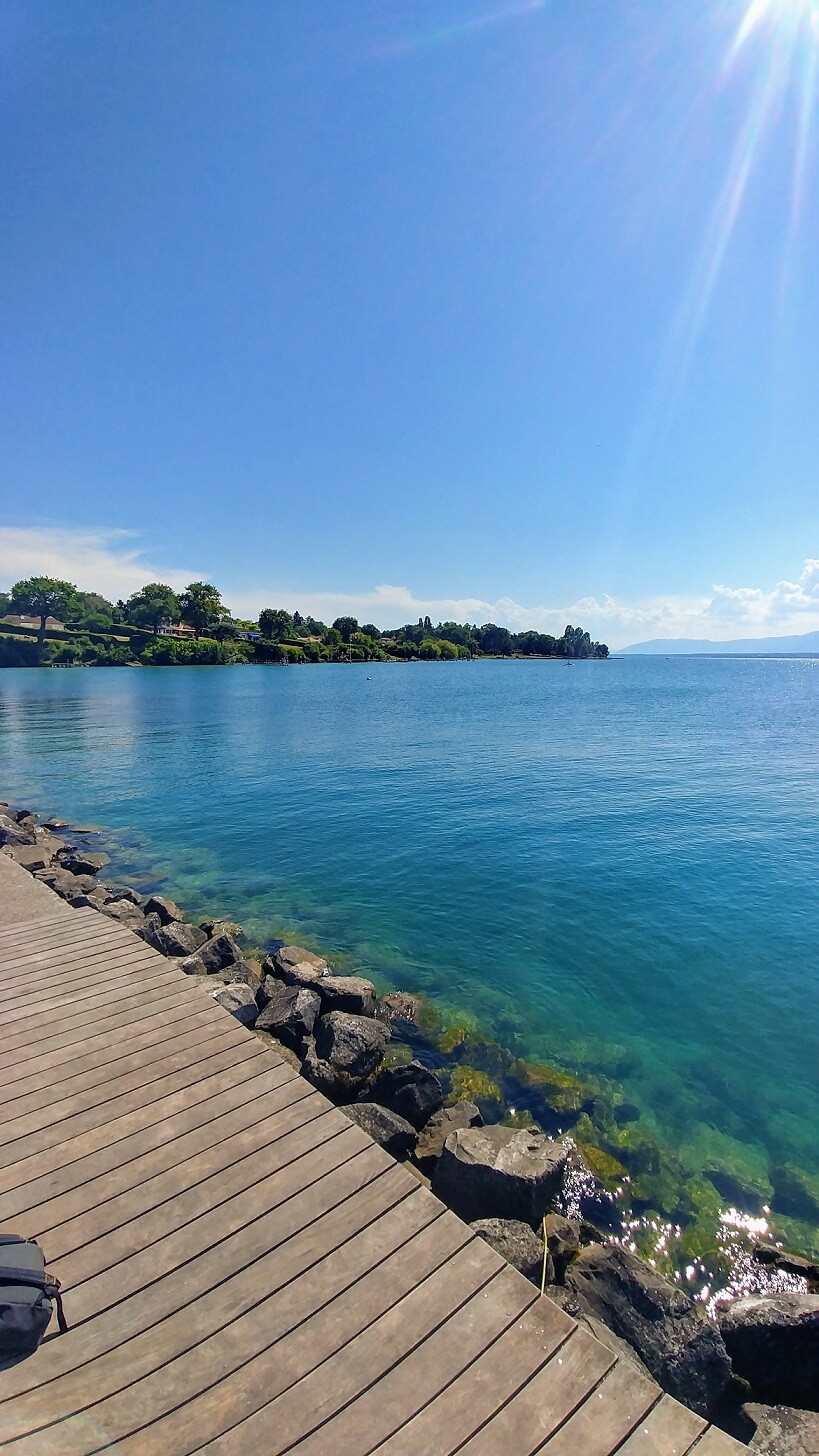 Nernier panorama port