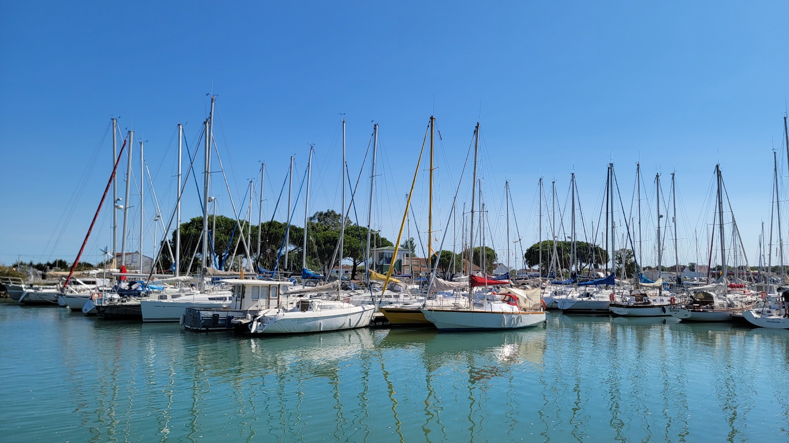 port Boyardville bateaux voiliers
