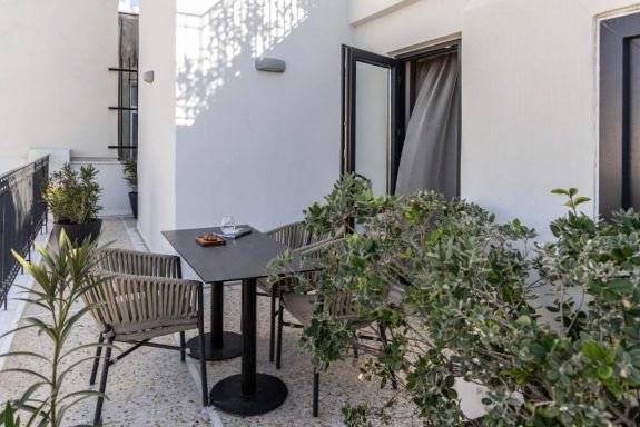 Oniro City hôtel Athènes Terrasse