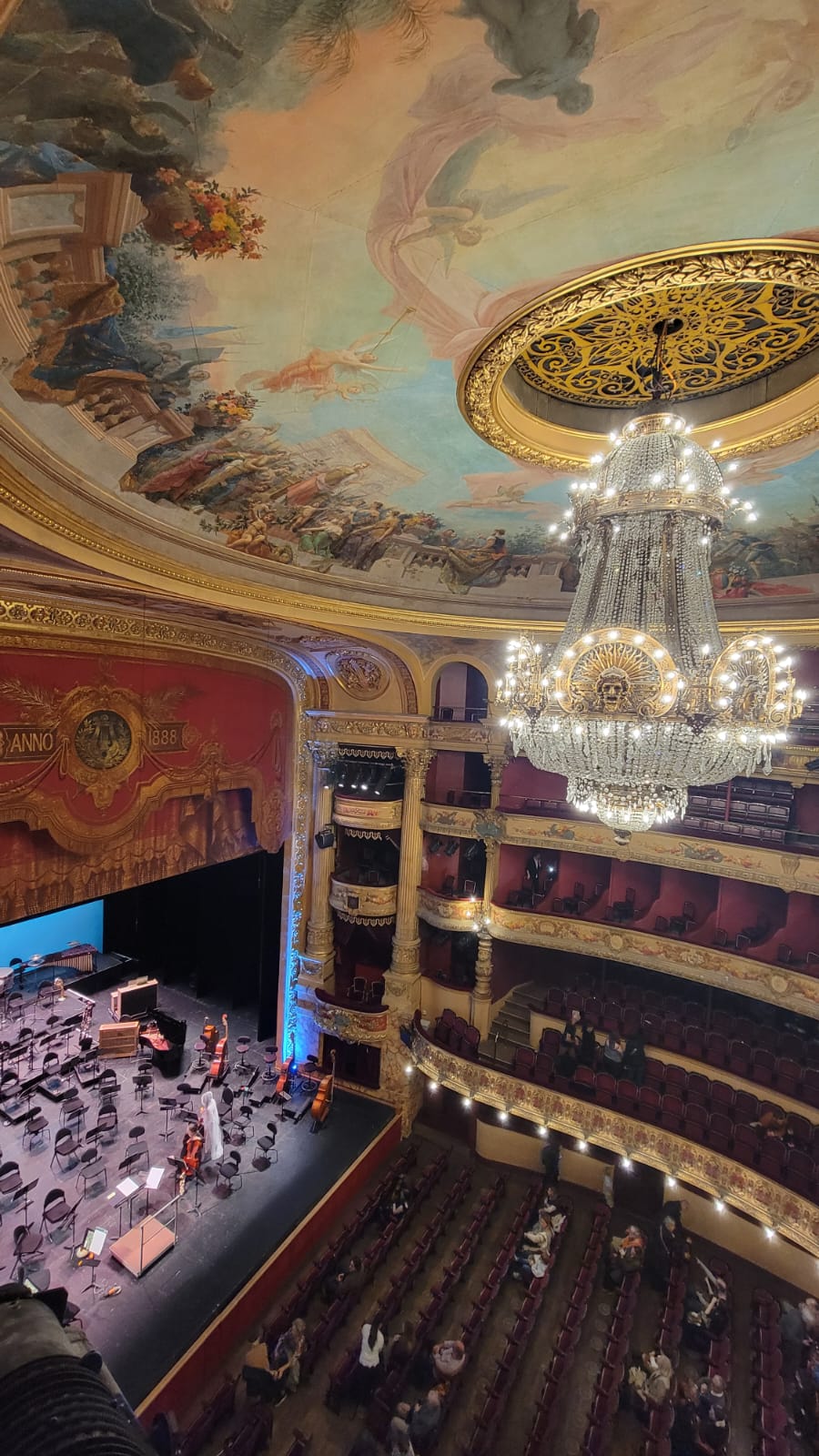 Dans Opéra Comédie Montpellier au 4eme étage 