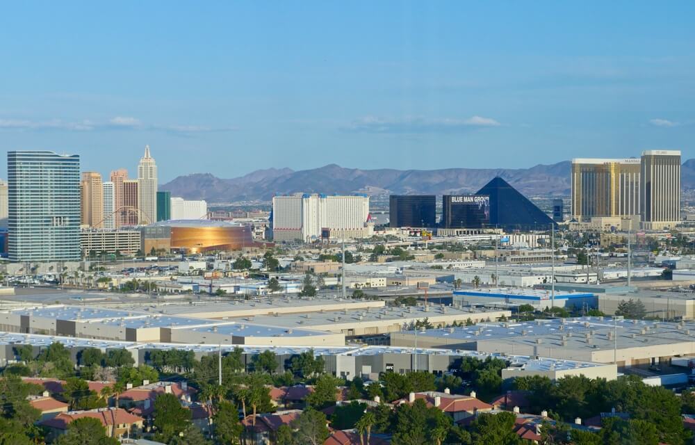 Balcon vue Strip Las Vegas