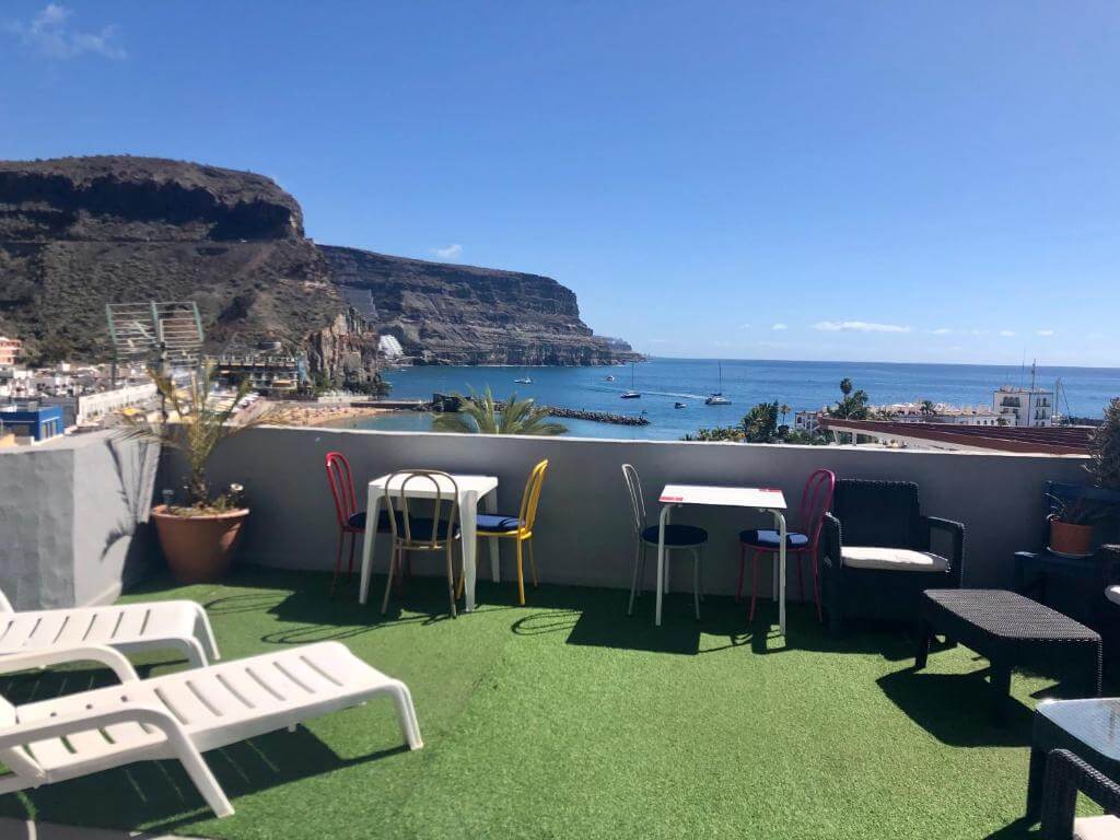 Maison puerto de mogan vue
