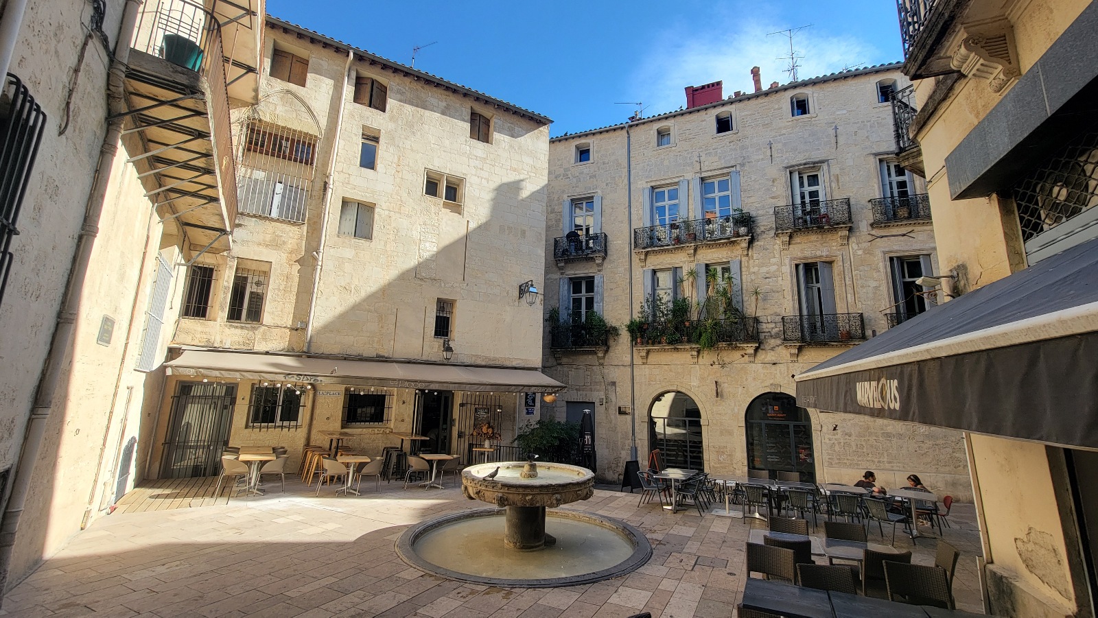 Panorama place Saint-Ravy Montpellier