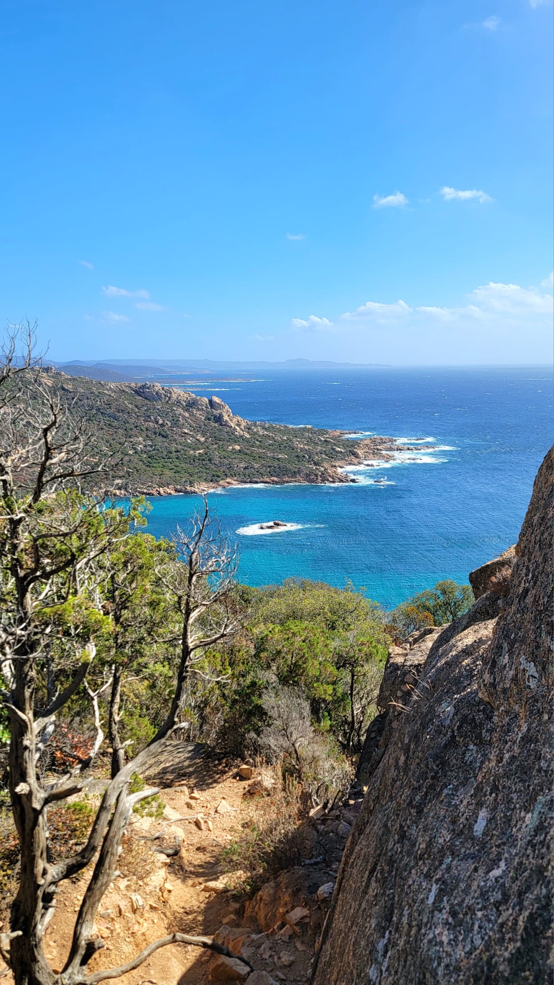 Panorama Roccapina randonnée