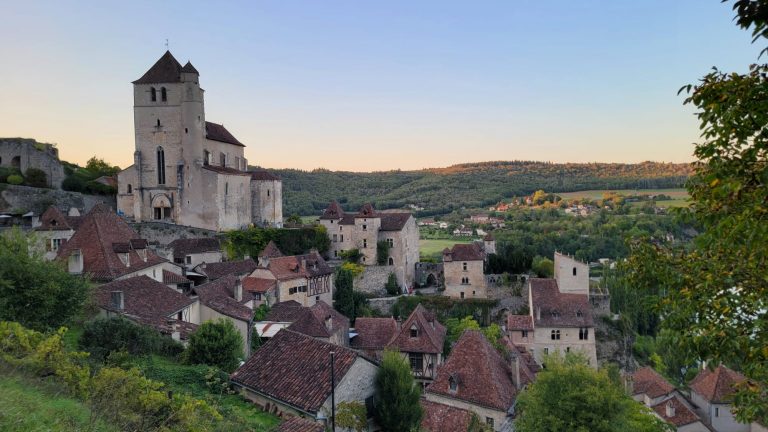 Saint Cirq Lapopie Panorama plus beau village