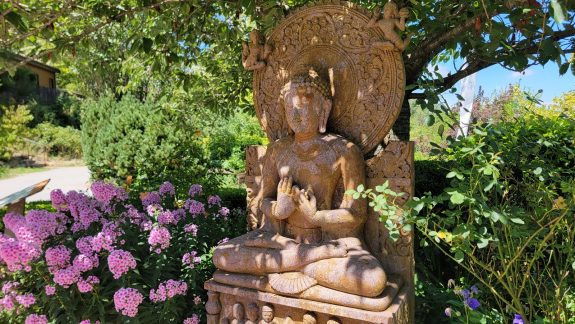 Statue bouddha Lerab Ling