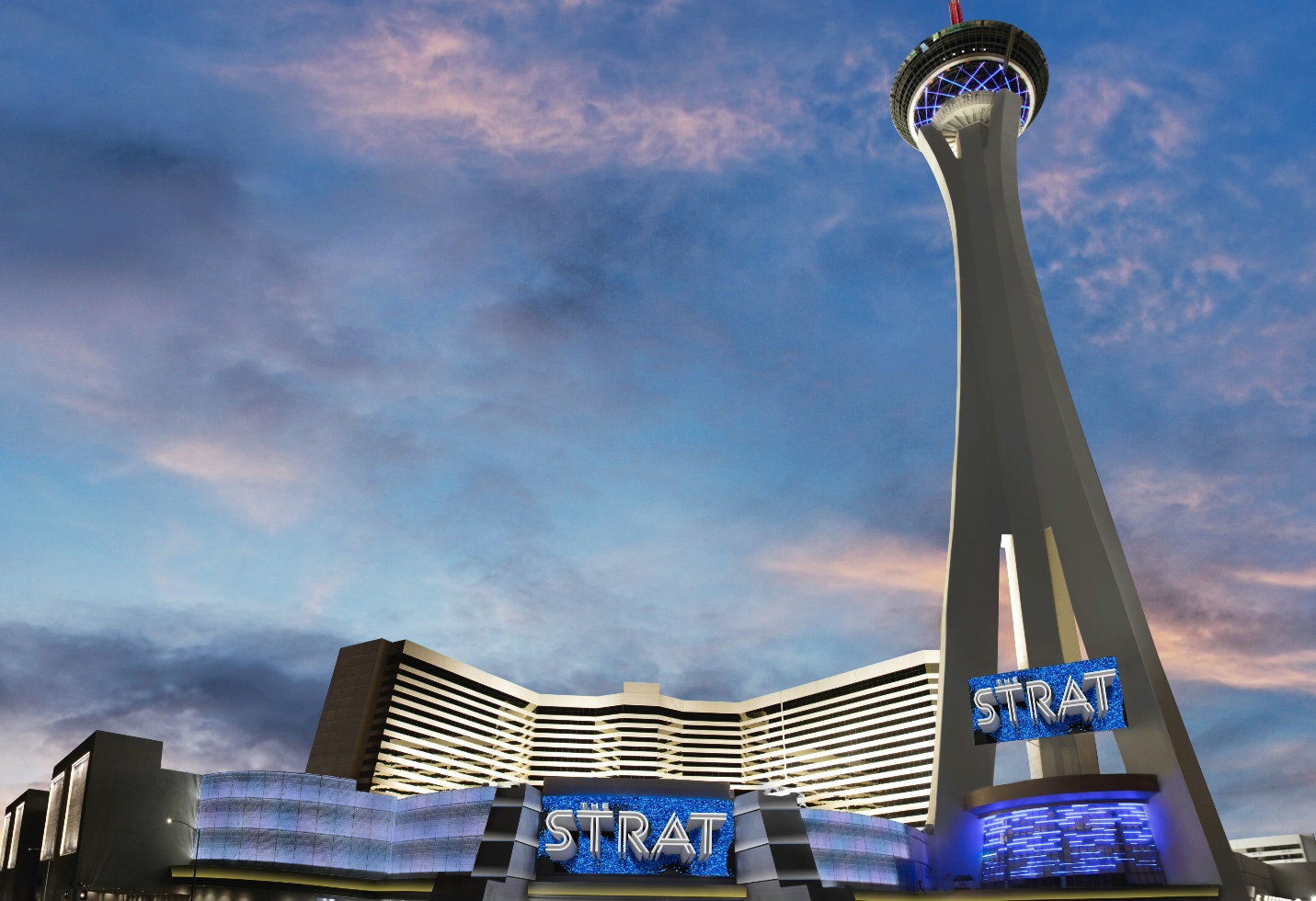 Extérieur du casino SRAT et sa tour