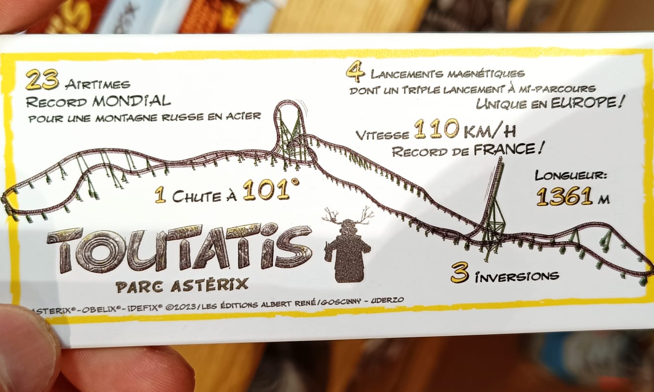 Les records de Toutatis au Parc Astérix