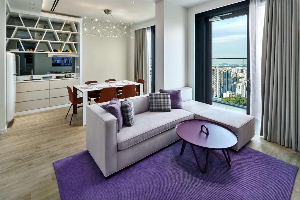 salon chambre YOTEL Singapore
