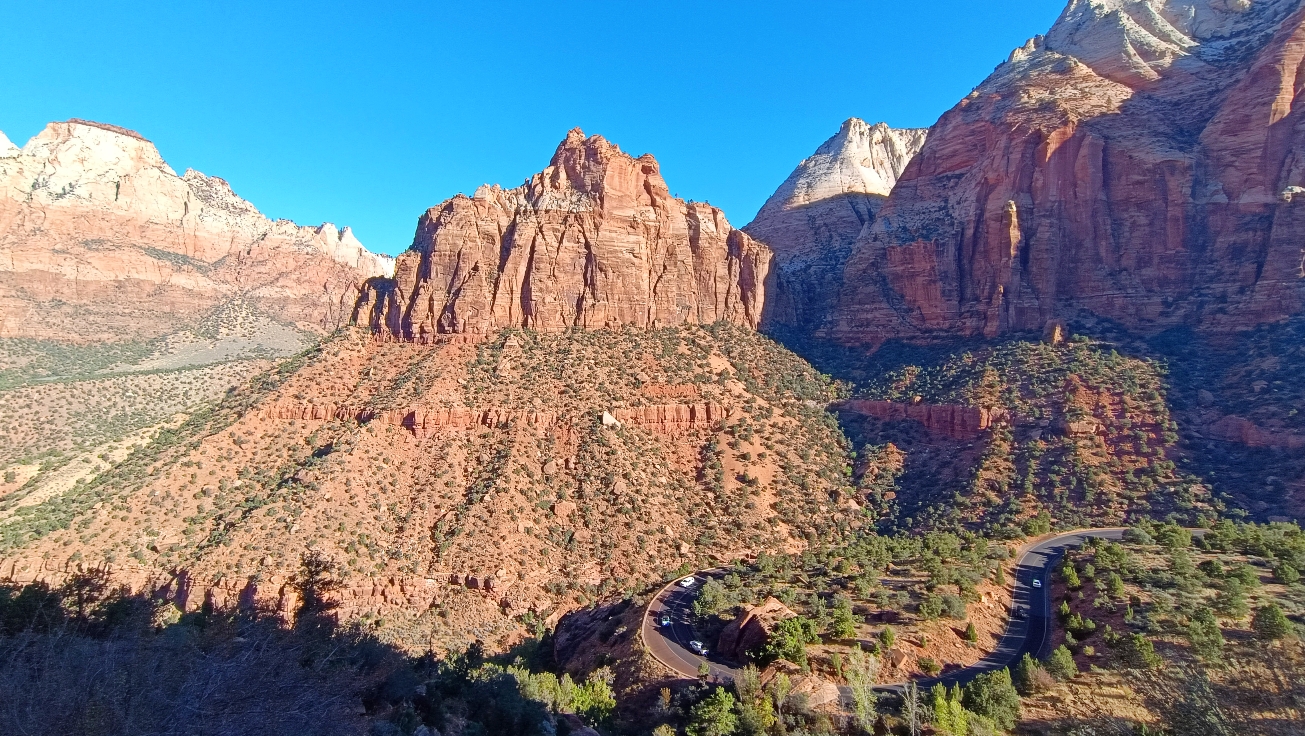 Panorama Bend Zion national park