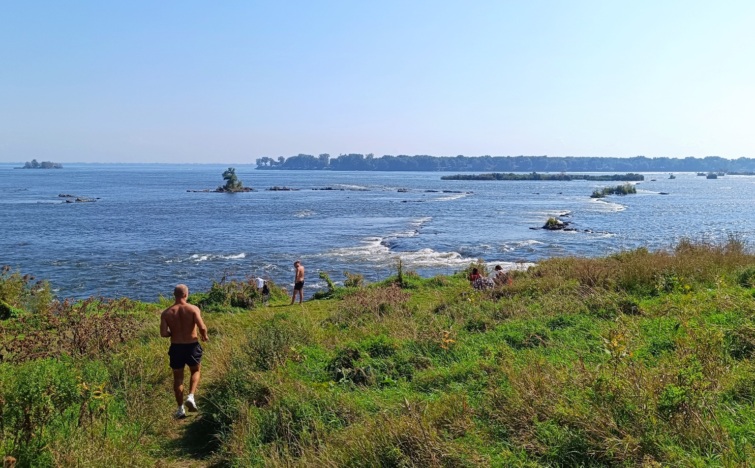 Aire de relaxation des rapides de Lachine Montréal