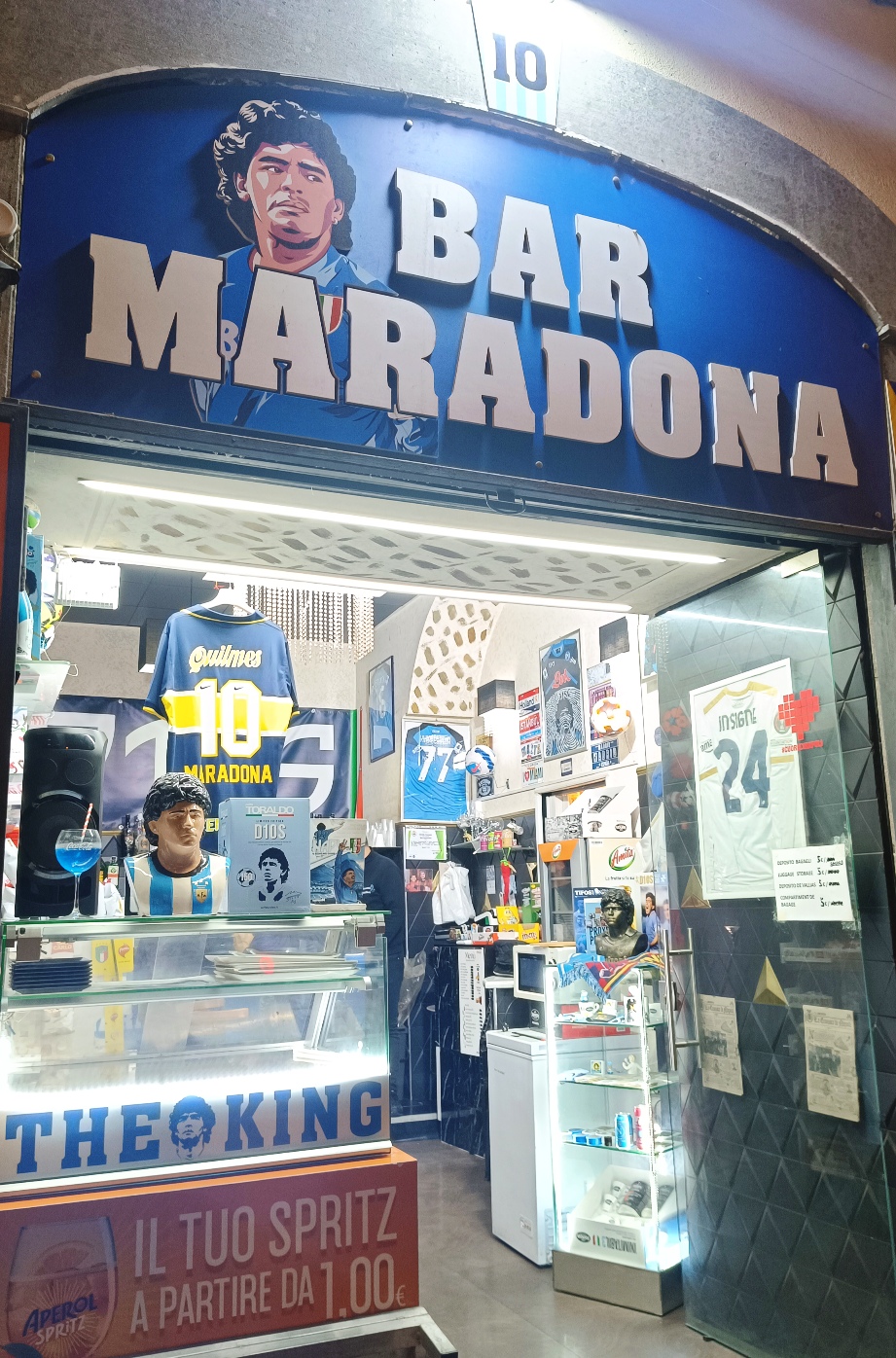 Bar Maradona Naples
